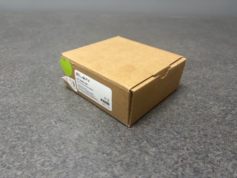 Elan Bullet Camera Back Box Black MT-BBB-BK