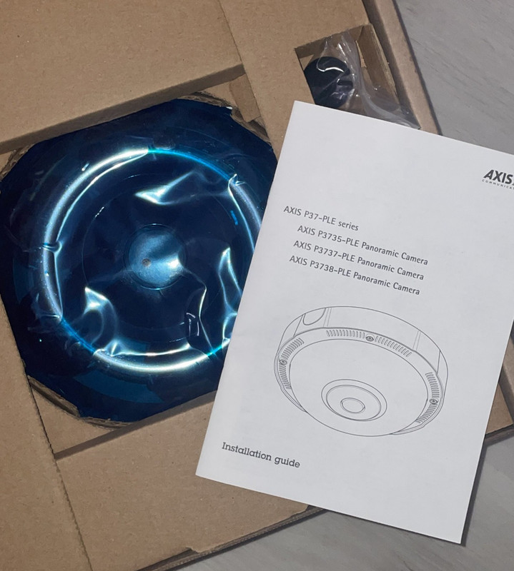 AXIS P3735-PLE 02633-001 8MP IR 360° 4-Sensor IP PoE Network Camera - OPEN BOX gallery