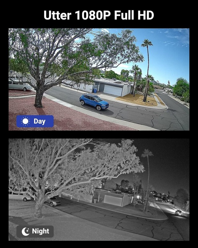 8CH H.265+ 3K Lite Surveillance Security Camera System with AI Human/Vehicle ... gallery