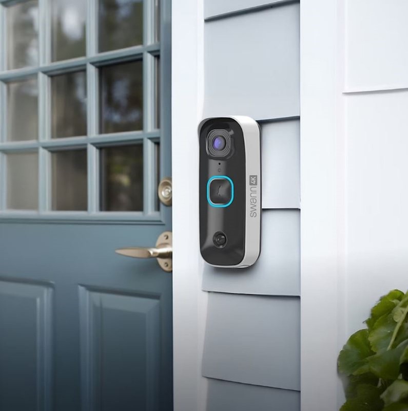 Swann Buddy 4K Wireless Doorbell with Swann Shield Voice Assistant SWIFI-4KBUDDY gallery