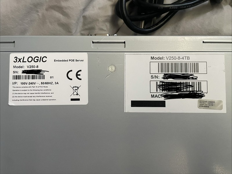 3xLOGIC Complete Surveillance System 4TB w/ 8 NV IP Bullet Cameras + 2k Monitor gallery