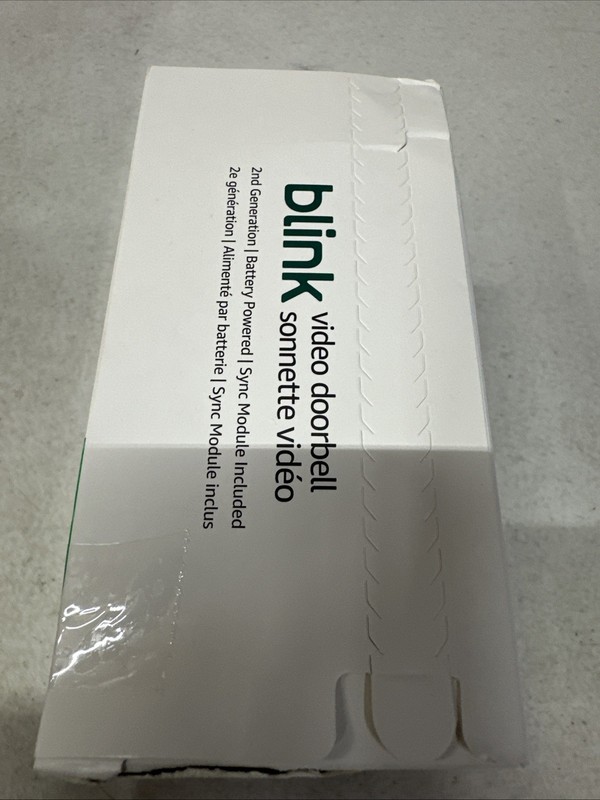 Blink Video Doorbell 1440x1440 Resolution 2.4GHz Wireless New & Sealed gallery