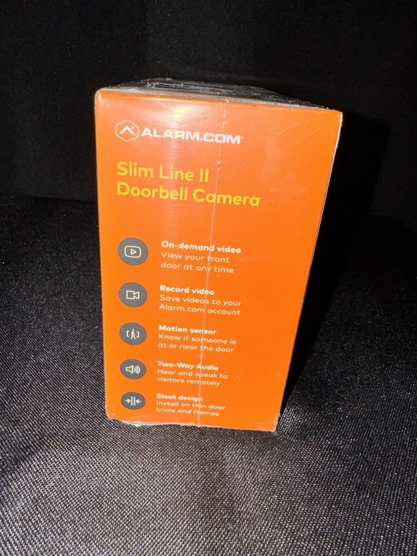 Free Shipping - Alarm.com ADC-VDB105X Slim Line II Video Doorbell Camera gallery