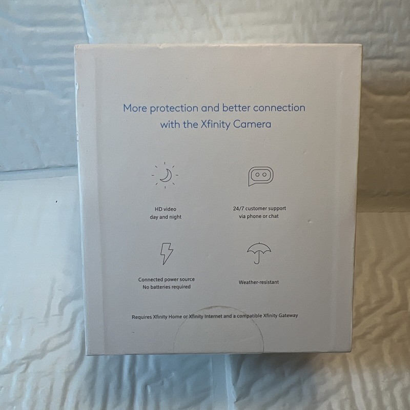 Xfinity MS:15018010,AdapterHD Indoor Outdoor Security Motion Camera.NEW SEALED!! gallery
