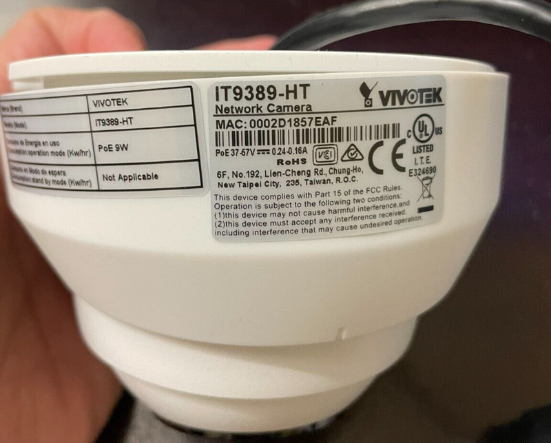 Vivotek IT9389-HT Network Camera gallery