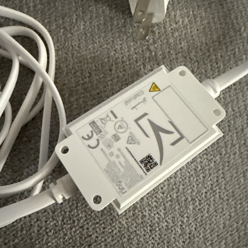 GENUINE Ring Camera Power Adapter Cord 5F27E9 Indoor/Outdoor USB-C gallery
