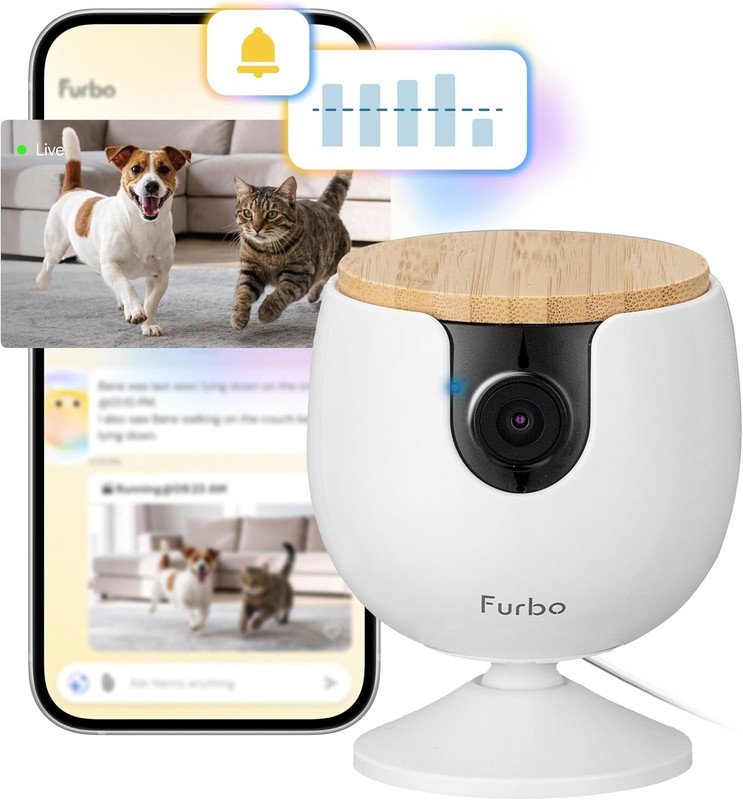 Mini Pet Camera [Subscription Required] Unlock Camera w/Paid Plan Home Security