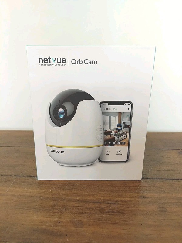 Netvue Orb Cam Security Camera – Black