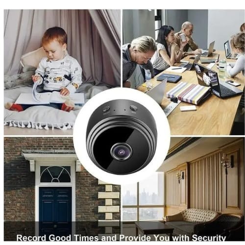 1080P HD Mini Wireless WiFi IP Camera – Home Security DVR, Night Vision, USB Rec gallery