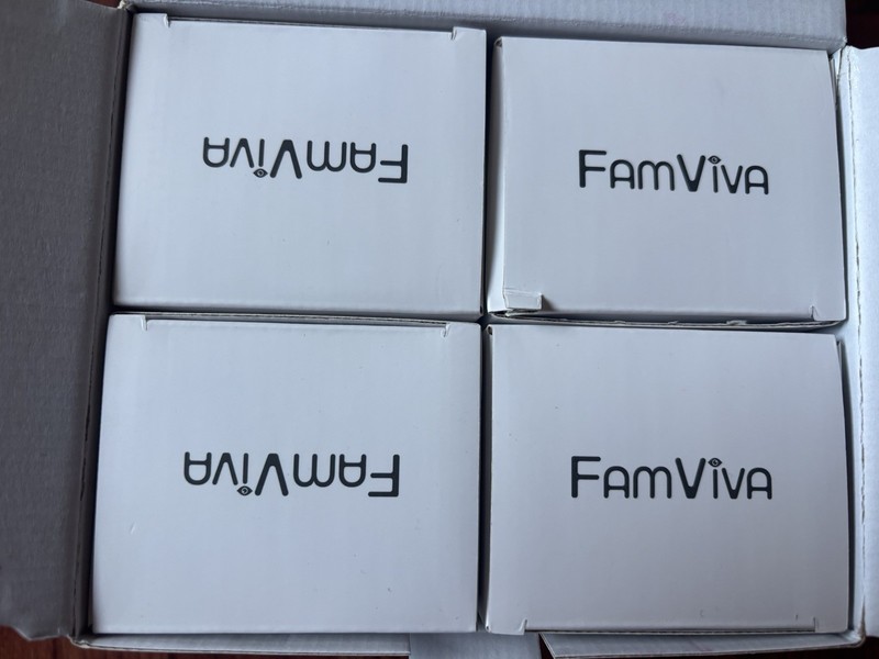 FamViva M3 2K Wi‑Fi Indoor/Outdoor Security Camera Black gallery