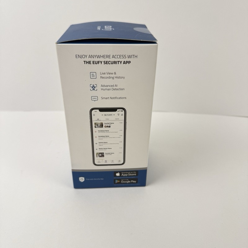 Eufy Wi-Fi Pan and Tilt Mini Indoor Security Camera T8414 White Brand New Sealed gallery