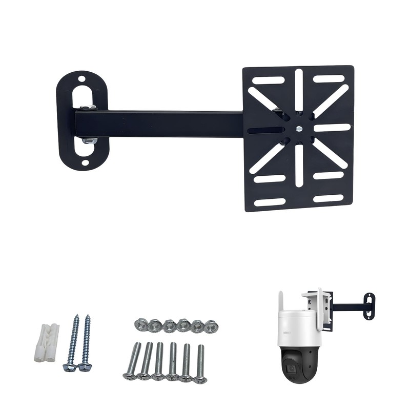 Movable LShaped Security Dome Camera Wall Mount Bracket 7.8in Holder gallery