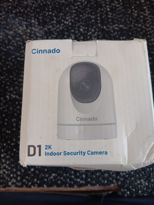 Cinnado D1 Dome Indoor Security Camera 2K Open Box Free Shipping M98