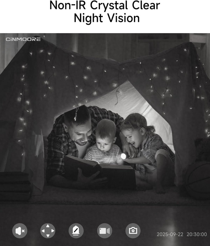 5G Pet Camera Indoor with Phone App, 3K Cat Dog Cameras with Speaker, Pan-Tilt W gallery