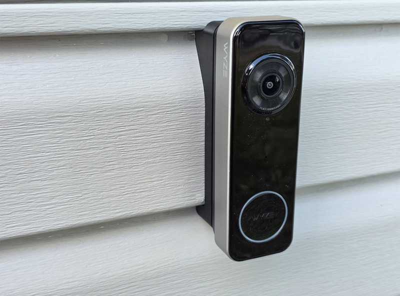Wyze Battery Video Doorbell Dutch Lap 4.5 Siding Mounting Bracket Wedge gallery