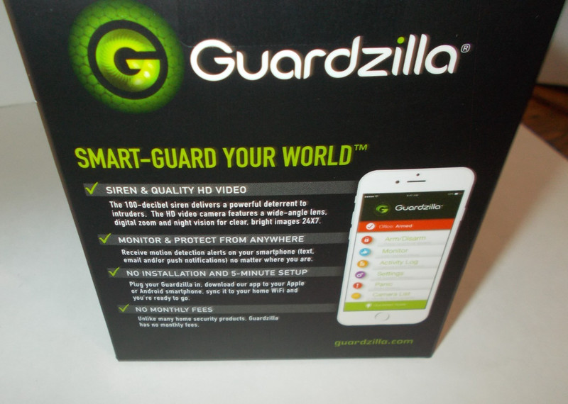 Guardzilla GZ521B Black Wi-Fi All-In-One HD Video Security Camera System New gallery