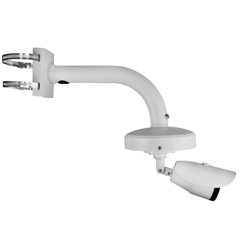 Dome Camera Universal Heavy-Duty Outdoor Security Camera Pole Mount Bracket U... gallery