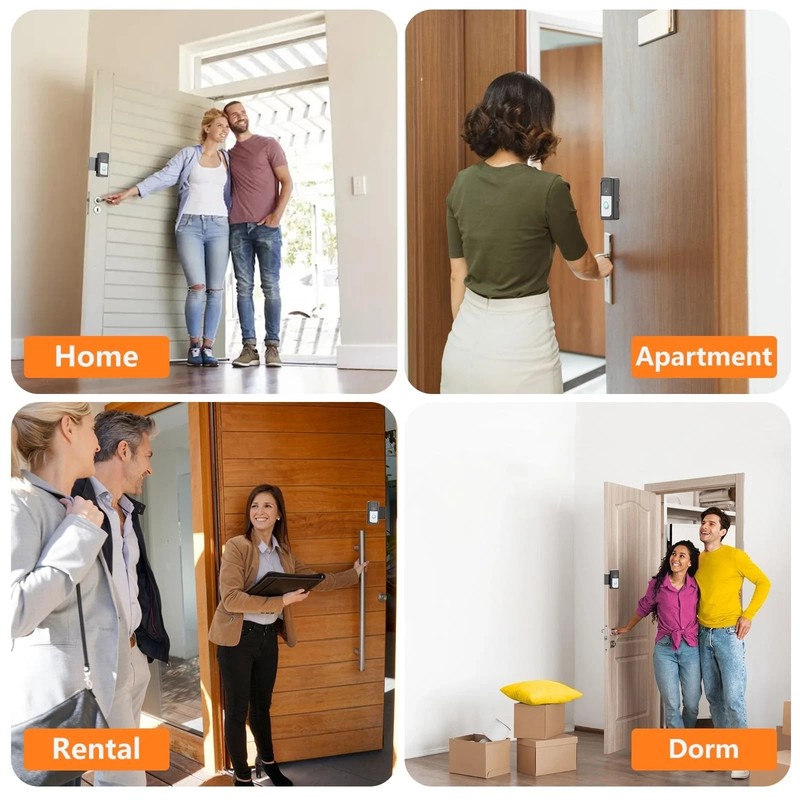Anti-Theft Ring/Camera Video Doorbell Mount, Door Bracket No Drilling gallery