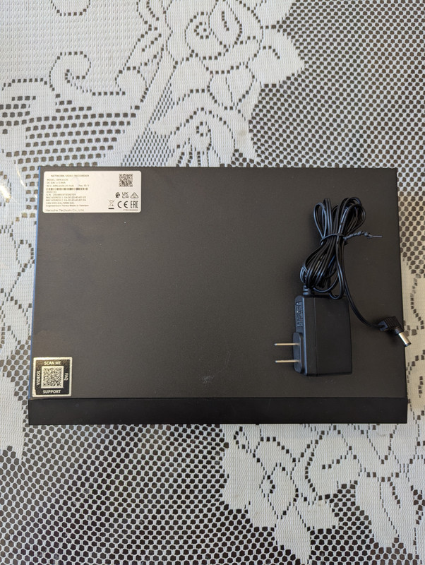 Wisenet XRN-420S-2T/VUS 4 Channel 4K PoE NVR 2TB HDD Network Video Recorder gallery