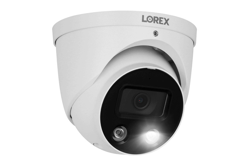 Lorex 4K IP Wired Dome Security Camera with Smart Deterrence and Smart Motion De gallery