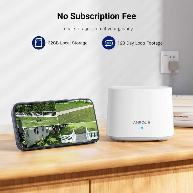 Cameras Wireless Outdoor Home System, No Subscription Fee, Solar Powered & 36... gallery