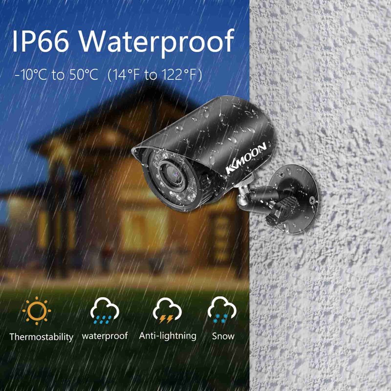1080P HD IR Analog Camera 4pcs 24LED Kit P System gallery