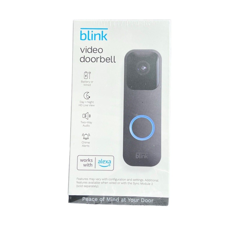 Blink Outdoor 4 3 Camera Security System with HD Video Doorbell and Blink Mini 2 gallery