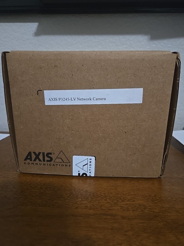 Axis P3245-LV Security IP Network Camera New In Box Sealed