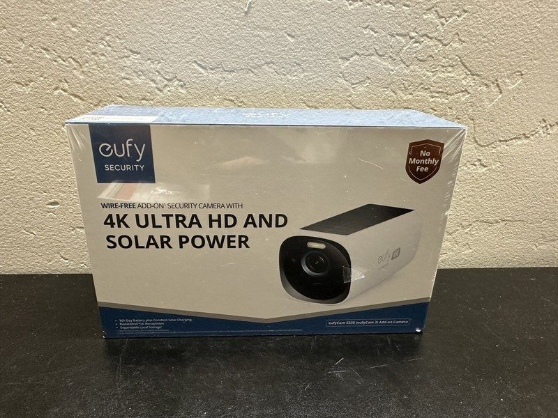 Eufy eufyCam 3 S330 Outdoor 4K Network Camera T8160 Sealed