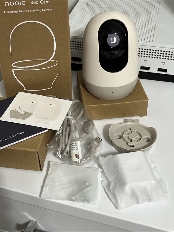Nooie Cam 360 1080p Full HD Indoor Wi-Fi Smart 360° Pan Baby Monitor Security gallery