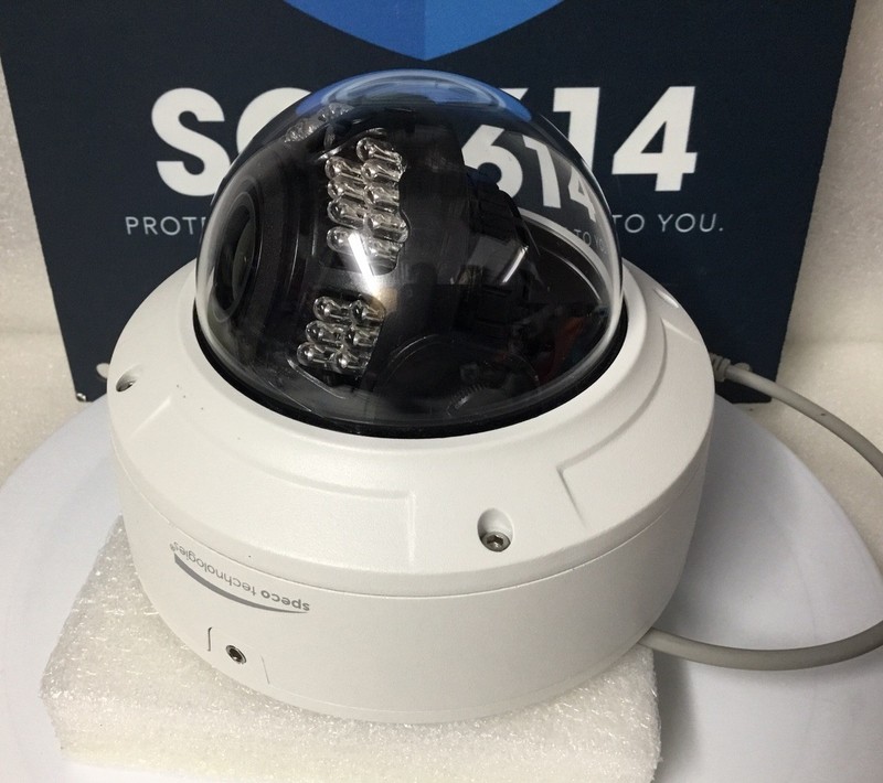 SPECO H8D6M Security Color Camera 8MP 4K HD-TVI 2.8-12mm Motorized Lens TESTED! gallery