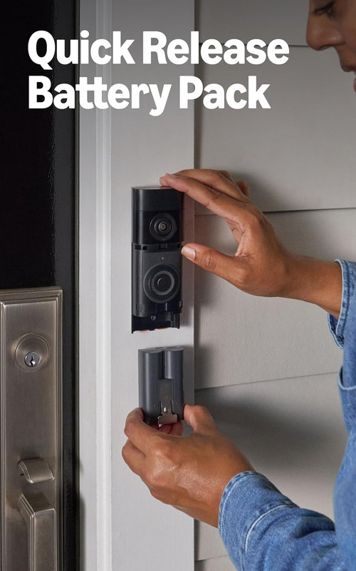Battery Doorbell plus (Newest Model), Retinal 2K with Wide-Angle Video, up to 6X gallery