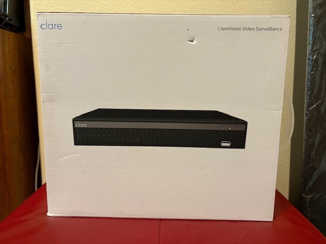 Clare Surveillance IP Camera/NVR System, New In Box gallery