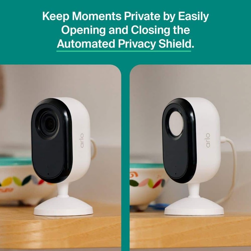 Essential Plug-In Indoor Security Camera 2K (3Rd Gen) with Dual-Band Wi-Fi and P gallery