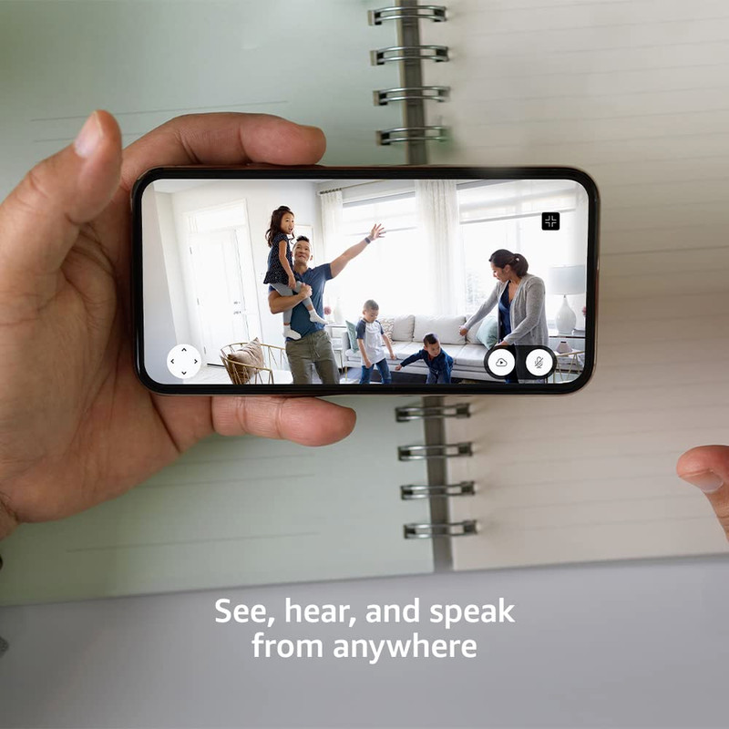 Blink Mini Pan-Tilt Camera | Rotating indoor plug-in smart security camera White gallery