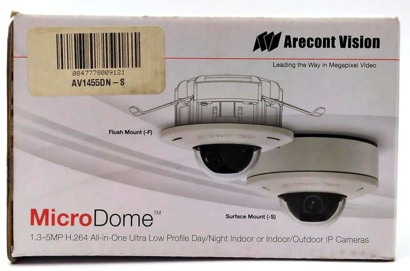Arecont Vision AV1455DN-S Network Camera MicroDome Flash Mount Indoor Outdoor gallery