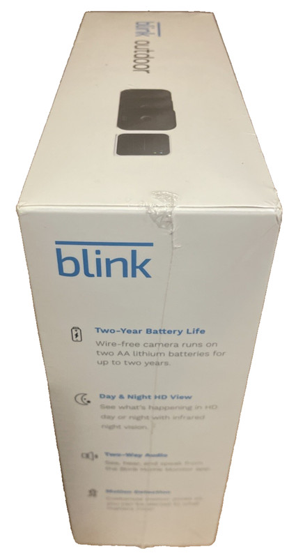 Blink Outdoor Battery-Powered Wireless Security Camera 3rd Gen 3-Pack,New/Sealed gallery