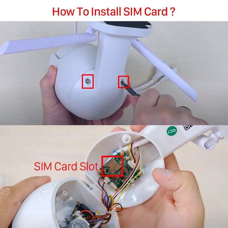4G SIM Card Camera Smart Home Digital Zoom Outdoor Wireless WIFI GSM PTZ Camera gallery