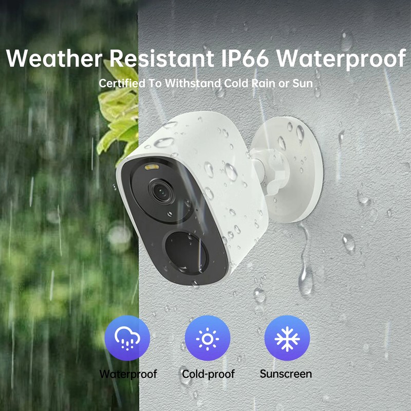 Wireless Outdoor Wifi Solar Camera 4MP PIR Human Detection CCTV Security Cameras gallery