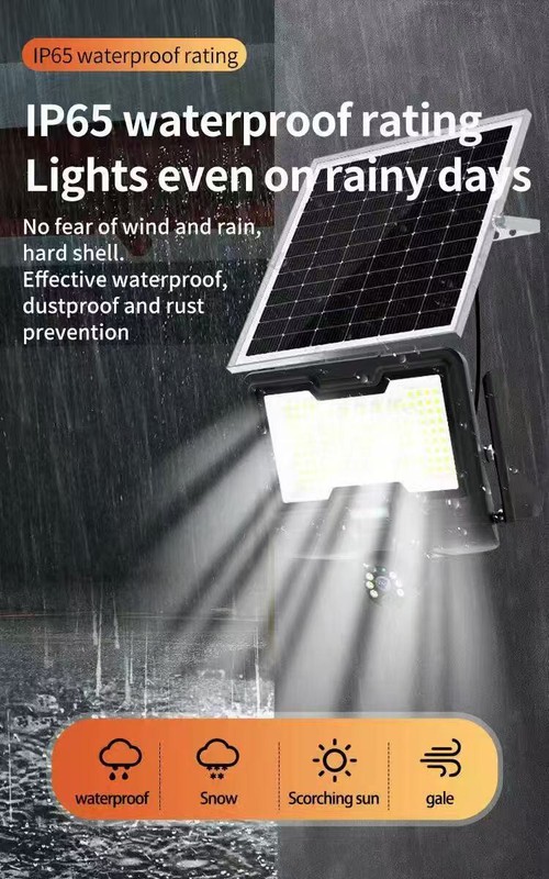 V380 Pro EseeCloud HD 3MP Solar Floodlight Security Camera WiFi IP CCTV Camera gallery
