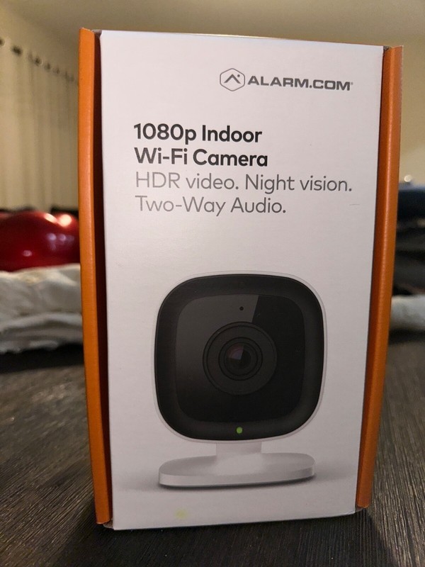 Alarm.com ADCV515 WiFi Indoor HDR Security Camera with IR Night Vision