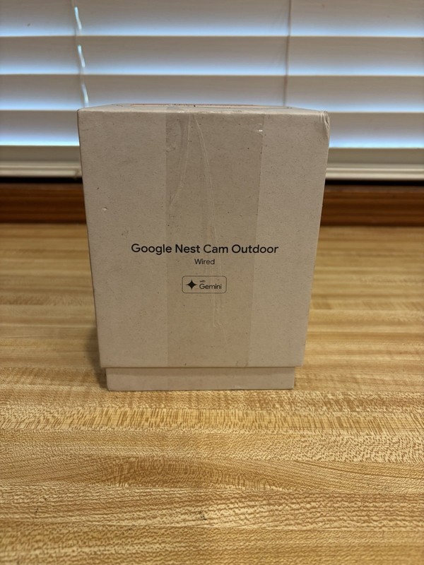 Google Nest Cam Outdoor 2nd Gen - Wired Security Camera with 2K Video Open Box gallery