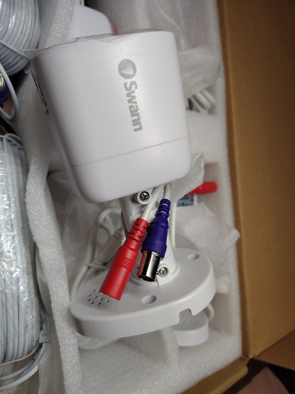 (Lot Of 4) Swann PRO-4KMQB 4K Enforcer Bullet CCTV Camera gallery
