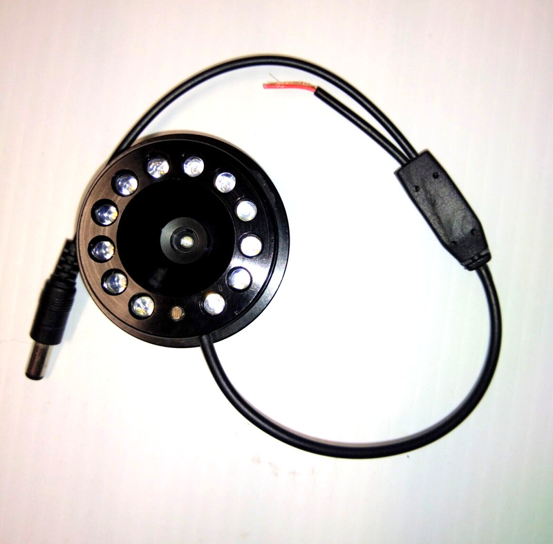 CCTV Infrared Video Security Lens with cut cord