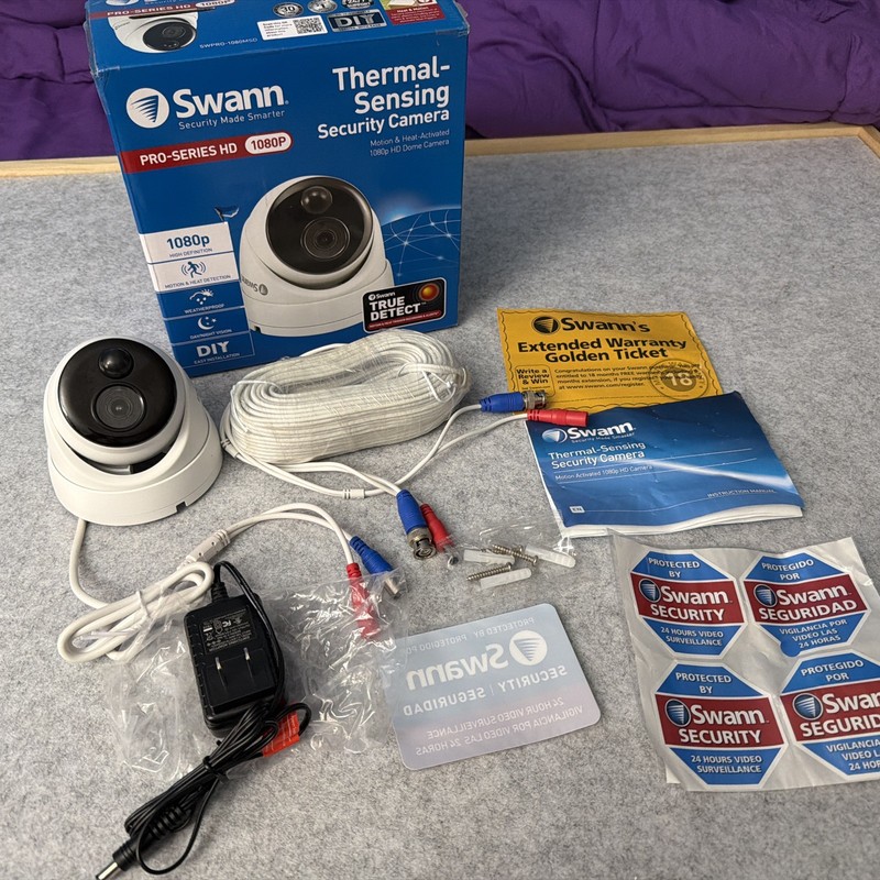 SWANN PRO-1080MSD – 1080p Full HD Thermal Sensing Open Box