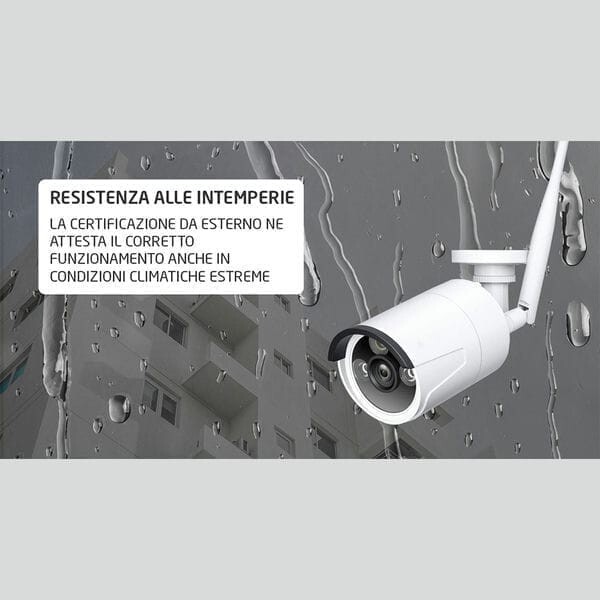 Wireless IP System 3MPX NVR 4Channel 4 Cameras Pro gallery