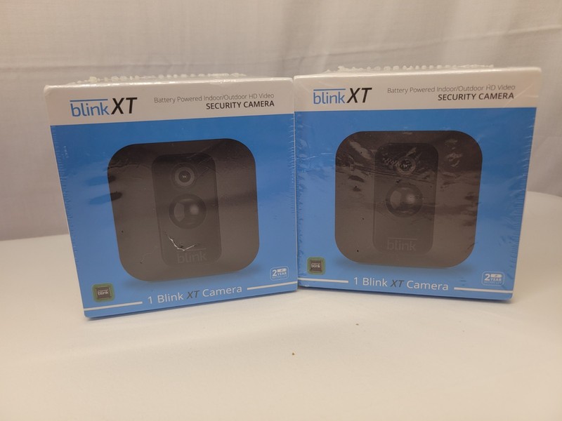2 Blink XT Battery Powered Security Cameras Sealed With Sync Module Sealed gallery