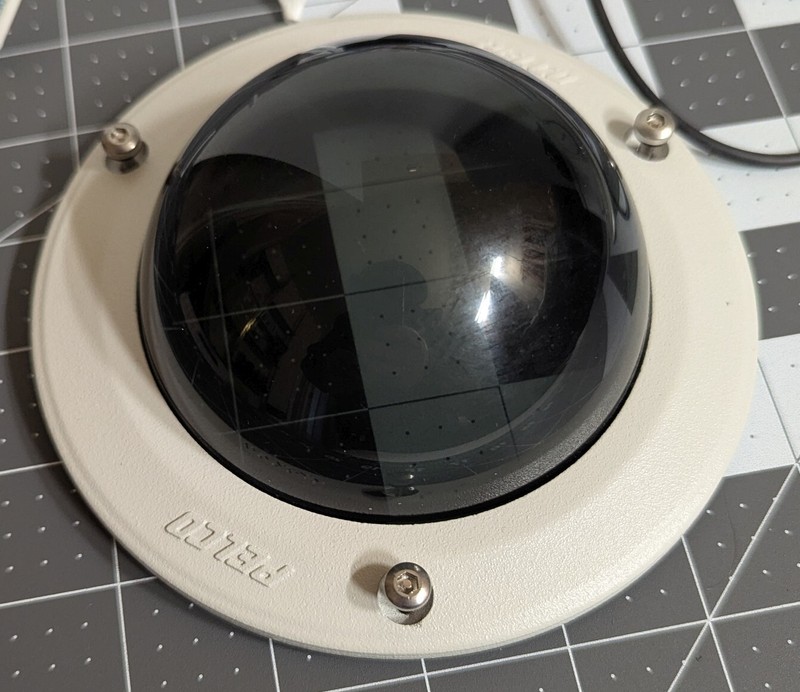 SIX Used Pelco Cameras with outer mounting hardware, ICS-CW-V39 3.0-9.0mm camera gallery