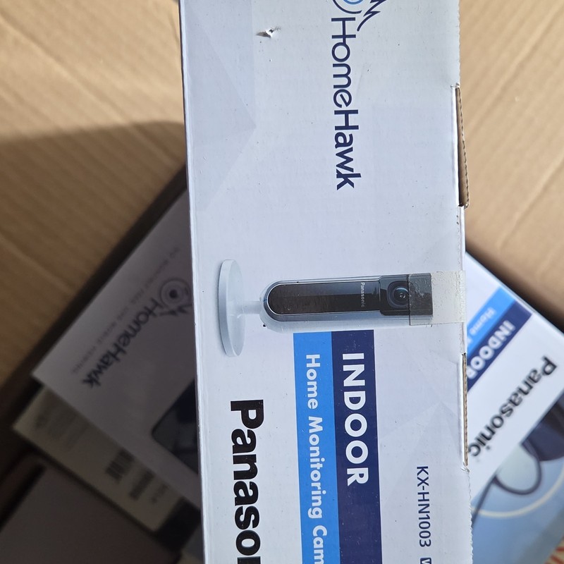 Panasonic HomeHawk KX-HN1003 Indoor Wi-Fi Camera 1080p Wide Angle 16GB gallery