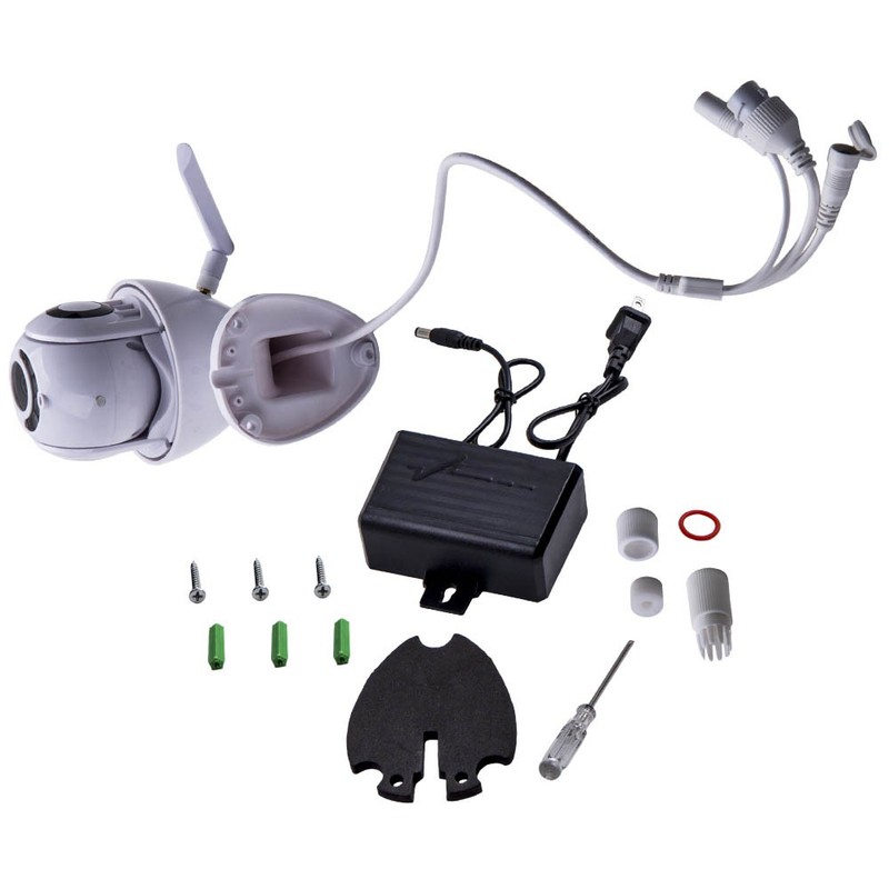 Waterproof Wireless Outdoor IP Camera 1080P 5X ZOOM Security CCTV IR Webcam gallery